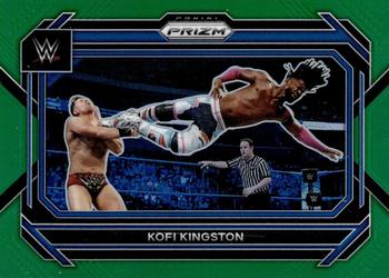 2023 Panini Prizm WWE - Green #5 Kofi Kingston Front