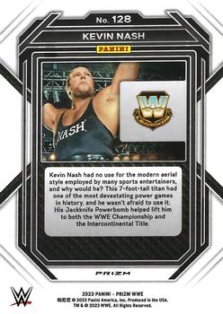 2023 Panini Prizm WWE - Green #128 Kevin Nash Back