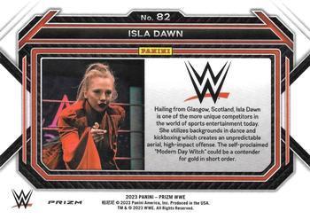 2023 Panini Prizm WWE - Hyper #82 Isla Dawn Back
