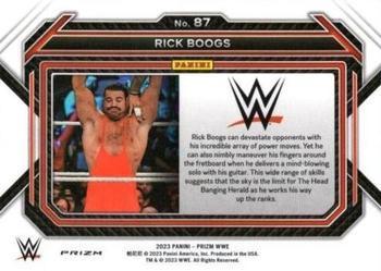 2023 Panini Prizm WWE - Hyper #87 Rick Boogs Back