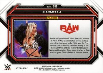 2023 Panini Prizm WWE - Hyper #88 Carmella Back