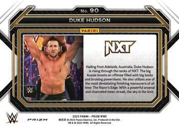 2023 Panini Prizm WWE - Hyper #90 Duke Hudson Back