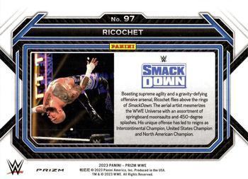 2023 Panini Prizm WWE - Hyper #97 Ricochet Back
