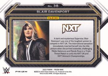 2023 Panini Prizm WWE - Ice #38 Blair Davenport Back