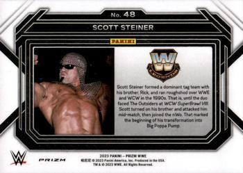 2023 Panini Prizm WWE - Ice #48 Scott Steiner Back