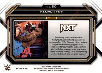 2023 Panini Prizm WWE - Ice #50 Damon Kemp Back