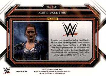 2023 Panini Prizm WWE - Ice #66 Aoife Valkyrie Back