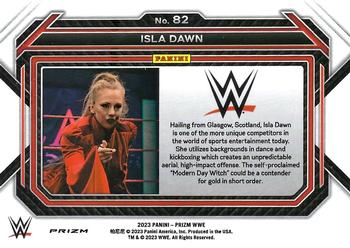 2023 Panini Prizm WWE - Ice #82 Isla Dawn Back