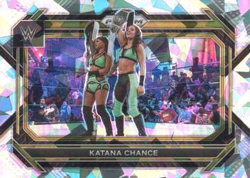 2023 Panini Prizm WWE - Ice #84 Katana Chance Front
