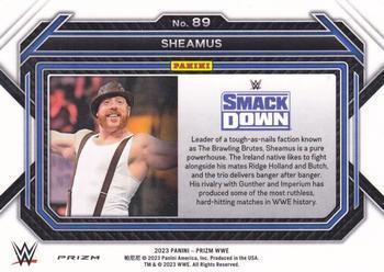 2023 Panini Prizm WWE - Ice #89 Sheamus Back