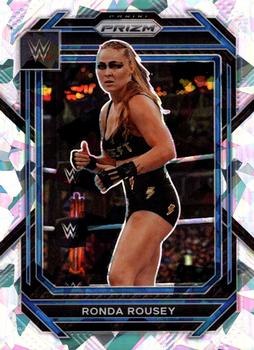 2023 Panini Prizm WWE - Ice #194 Ronda Rousey Front