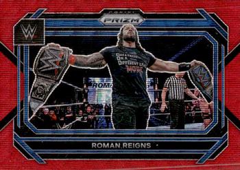 2023 Panini Prizm WWE - Ruby Wave #29 Roman Reigns Front