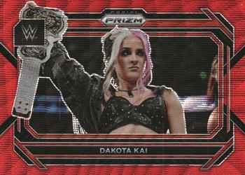 2023 Panini Prizm WWE - Ruby Wave #40 Dakota Kai Front