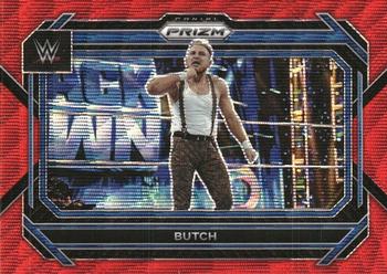 2023 Panini Prizm WWE - Ruby Wave #78 Butch Front