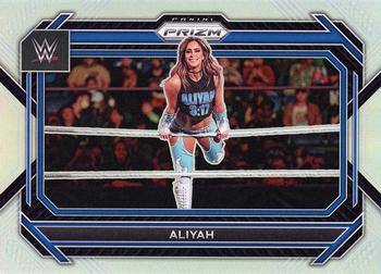 2023 Panini Prizm WWE - Silver #36 Aliyah Front