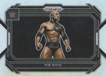 2023 Panini Prizm WWE - Silver #41 The Rock Front