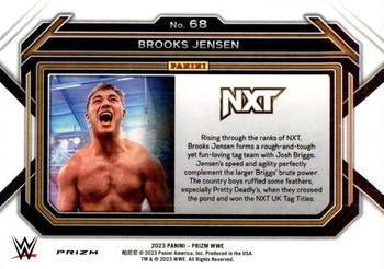 2023 Panini Prizm WWE - Silver #68 Brooks Jensen Back