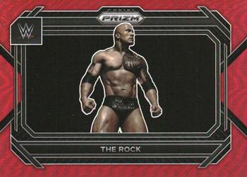 2023 Panini Prizm WWE - Red #41 The Rock Front