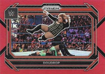 2023 Panini Prizm WWE - Red #80 Doudrop Front
