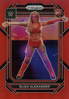 2023 Panini Prizm WWE - Red #115 Eliza Alexander Front