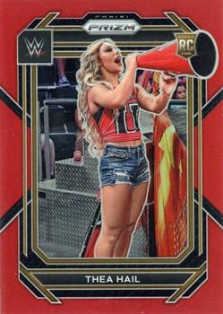 2023 Panini Prizm WWE - Red #122 Thea Hail Front
