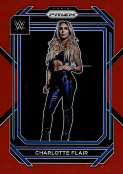 2023 Panini Prizm WWE - Red #123 Charlotte Flair Front