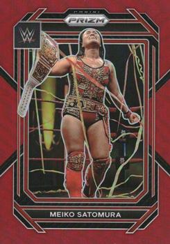 2023 Panini Prizm WWE - Red #124 Meiko Satomura Front