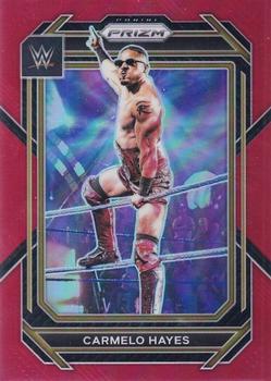 2023 Panini Prizm WWE - Red #191 Carmelo Hayes Front