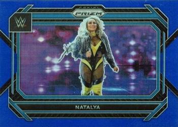 2023 Panini Prizm WWE - Blue #17 Natalya Front