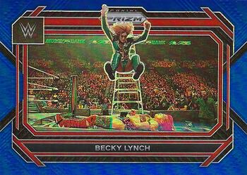 2023 Panini Prizm WWE - Blue #18 Becky Lynch Front