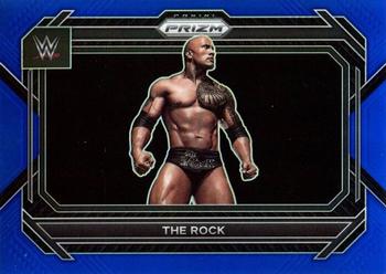 2023 Panini Prizm WWE - Blue #41 The Rock Front