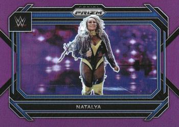2023 Panini Prizm WWE - Purple #17 Natalya Front