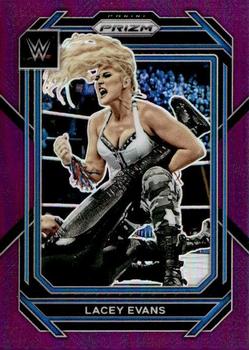 2023 Panini Prizm WWE - Purple #158 Lacey Evans Front
