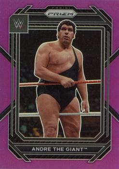 2023 Panini Prizm WWE - Purple #159 Andre The Giant Front