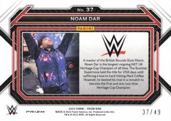 2023 Panini Prizm WWE - Teal #37 Noam Dar Back