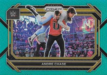 2023 Panini Prizm WWE - Teal #46 Andre Chase Front