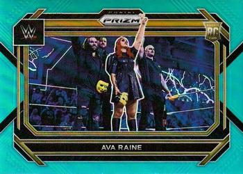 2023 Panini Prizm WWE - Teal #56 Ava Raine Front
