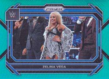 2023 Panini Prizm WWE - Teal #57 Zelina Vega Front