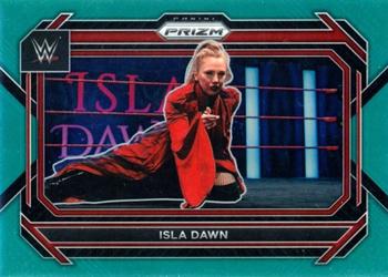 2023 Panini Prizm WWE - Teal #82 Isla Dawn Front