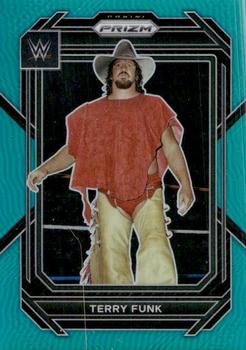 2023 Panini Prizm WWE - Teal #114 Terry Funk Front