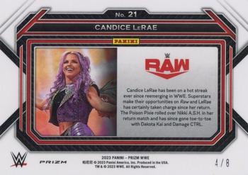2023 Panini Prizm WWE - Lucky Envelopes #21 Candice LeRae Back