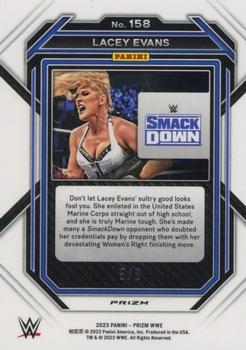 2023 Panini Prizm WWE - Lucky Envelopes #158 Lacey Evans Back