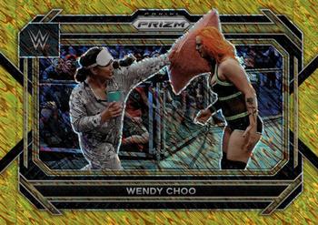 2023 Panini Prizm WWE - Gold Shimmer FOTL #23 Wendy Choo Front