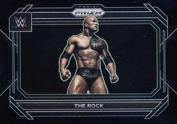 2023 Panini Prizm WWE - Black #41 The Rock Front