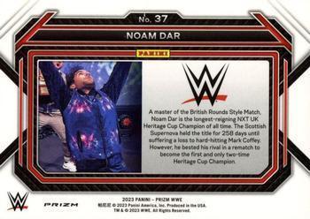 2023 Panini Prizm WWE - Under Card #37 Noam Dar Back