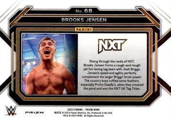 2023 Panini Prizm WWE - Under Card #68 Brooks Jensen Back
