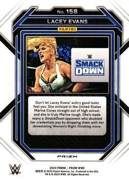 2023 Panini Prizm WWE - Under Card #158 Lacey Evans Back