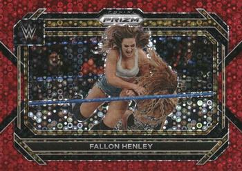 2023 Panini Prizm WWE - Under Card Red #22 Fallon Henley Front