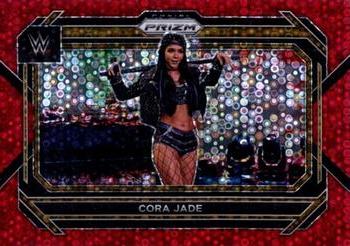2023 Panini Prizm WWE - Under Card Red #30 Cora Jade Front