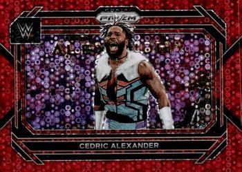 2023 Panini Prizm WWE - Under Card Red #98 Cedric Alexander Front